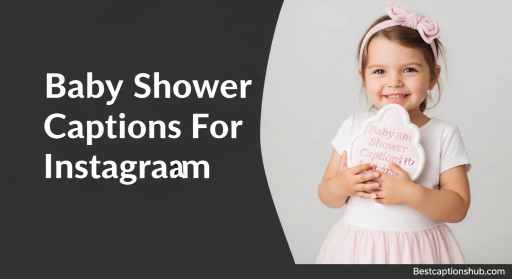 Baby Shower Captions For Instagram