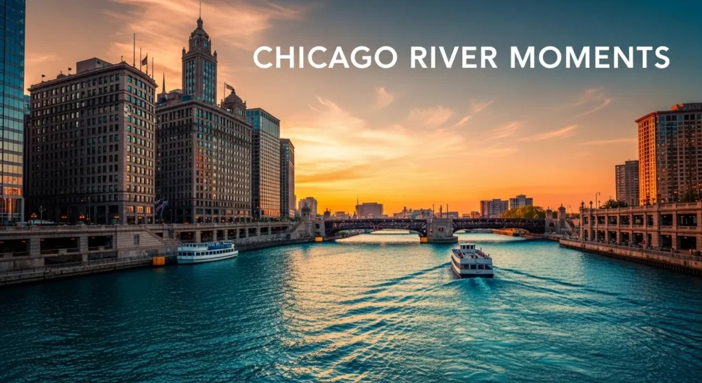 Chicago River Moments