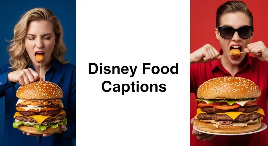 Disney Food Captions