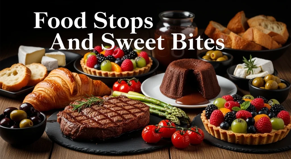 Food Stops And Sweet Bites