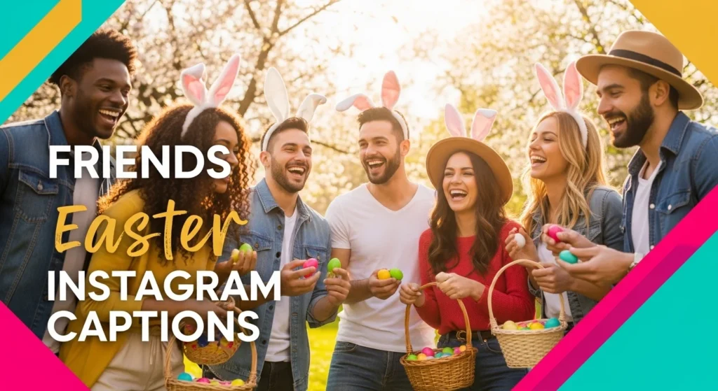 Friends Easter Instagram Captions