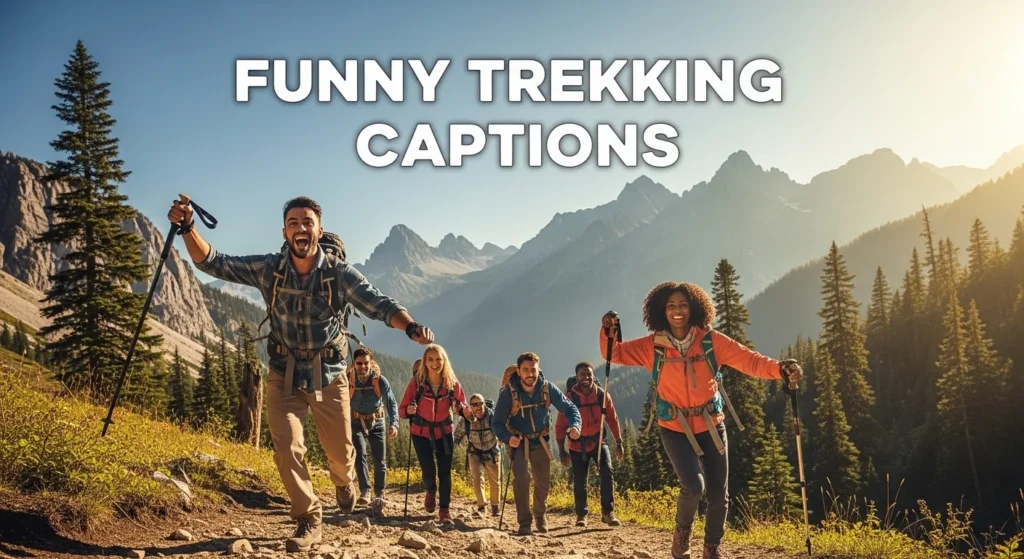 Funny Trekking Captions