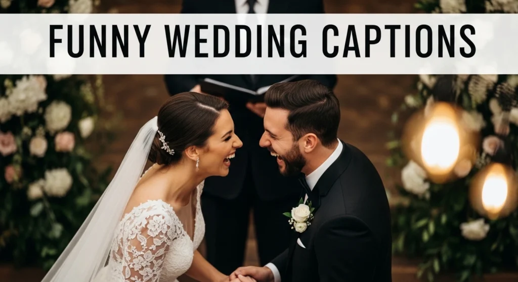 Funny Wedding Captions
