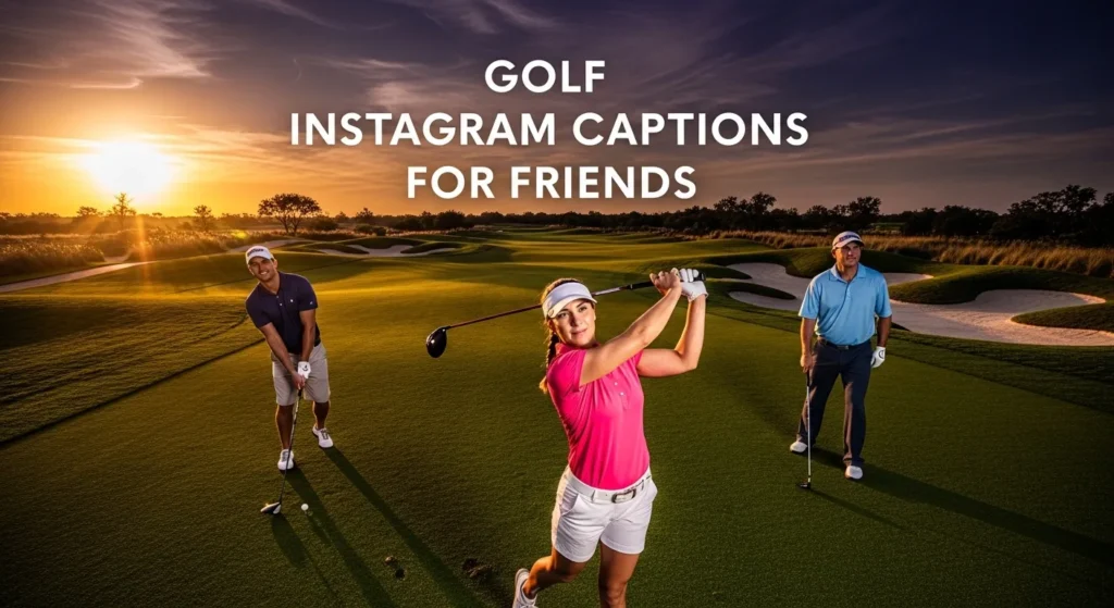 Golf Instagram Captions For Friends