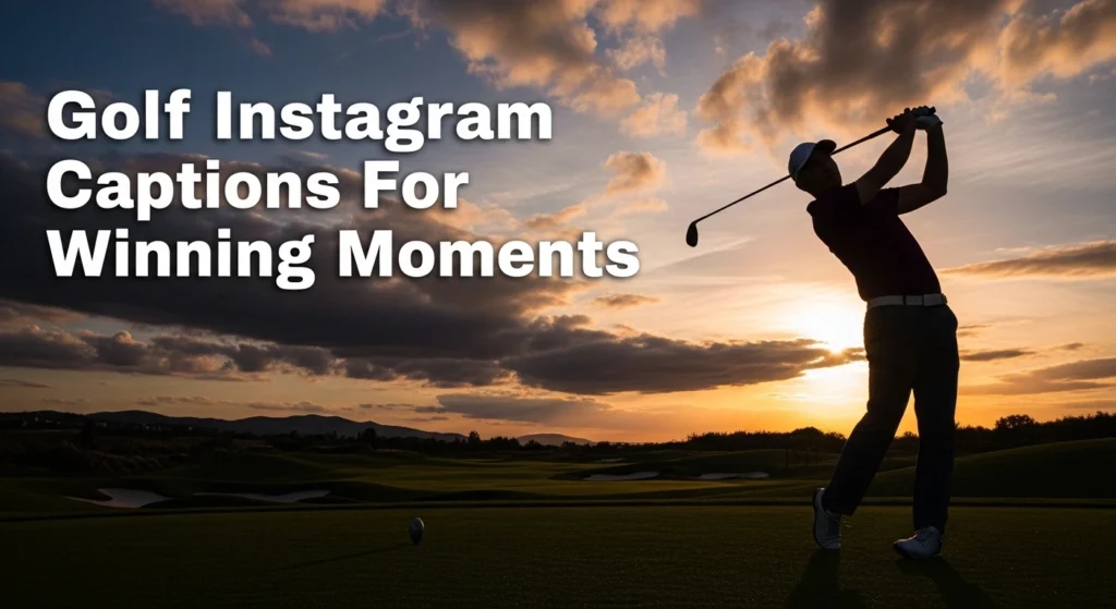 Golf Instagram Captions For Winning Moments