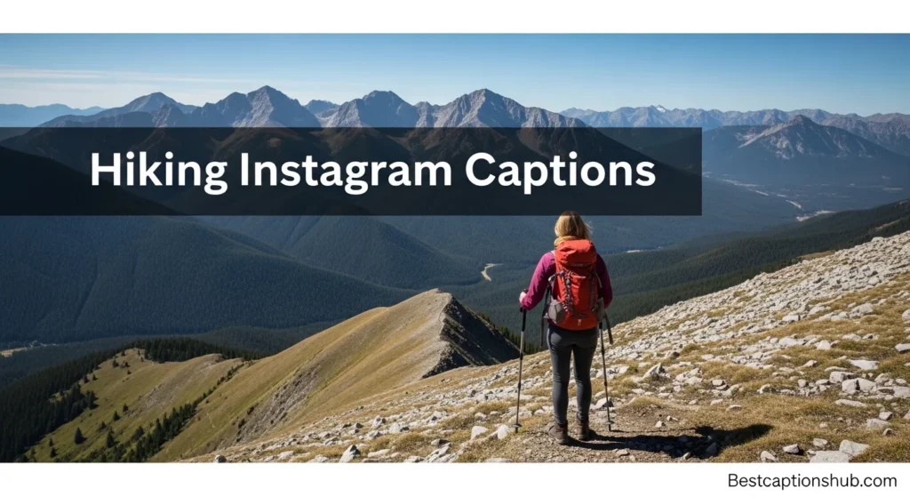 Hiking Instagram Captions