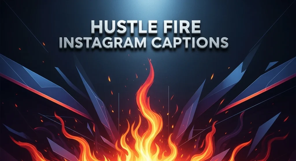 Hustle Fire Instagram Captions