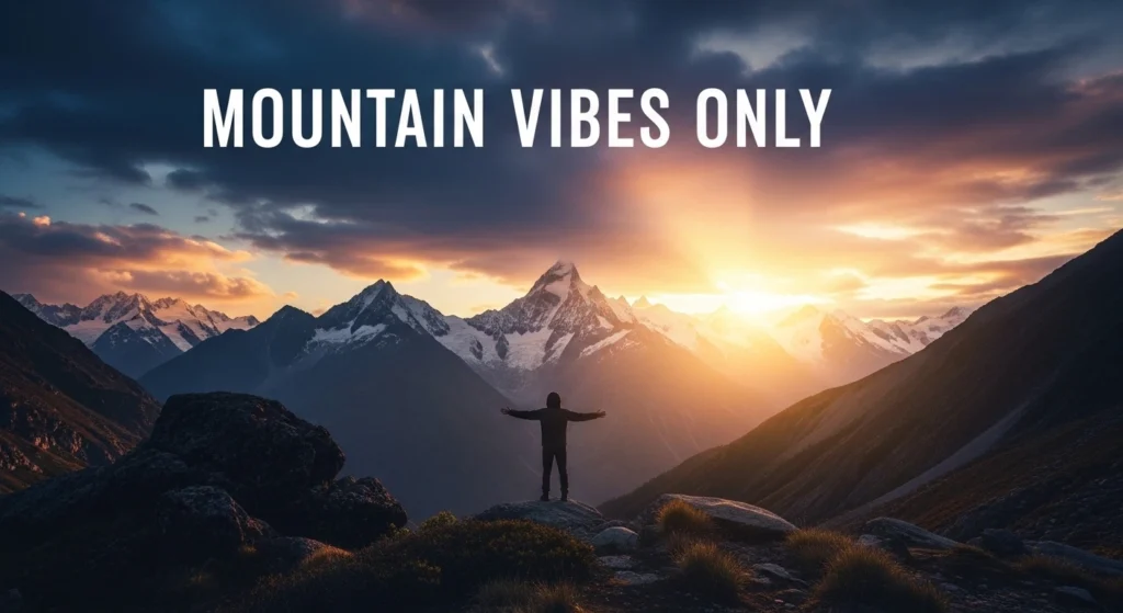 Mountain Vibes Only