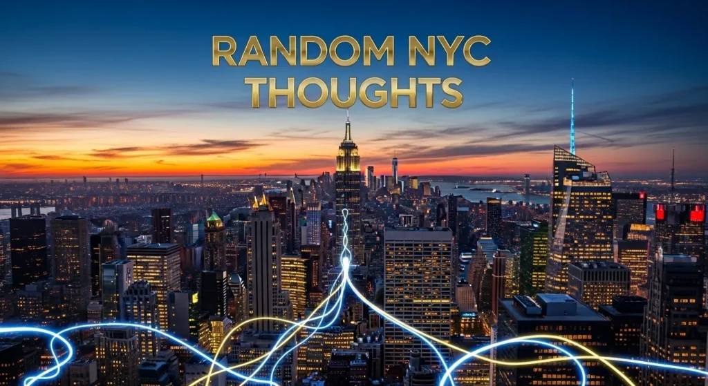 Random NYC Thoughts