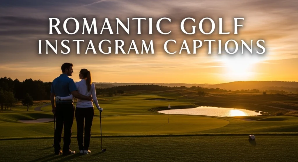 Romantic Golf Instagram Captions
