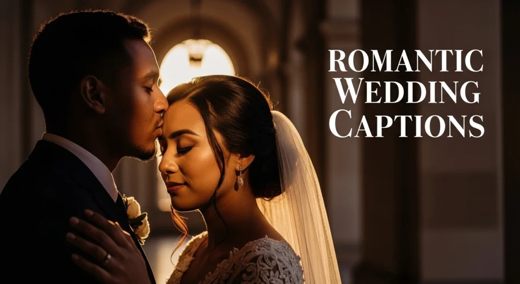 Romantic Wedding Captions