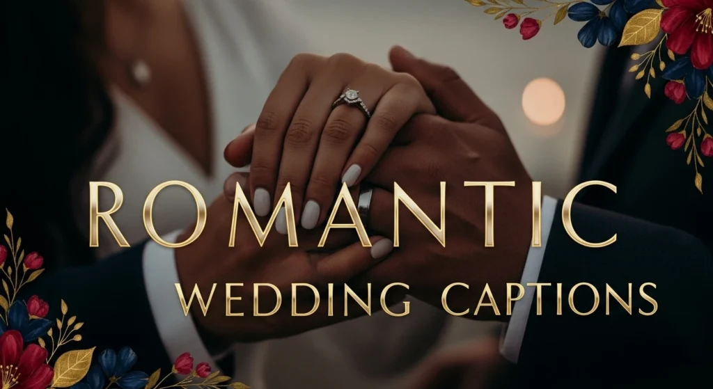 Romantic Wedding Captions