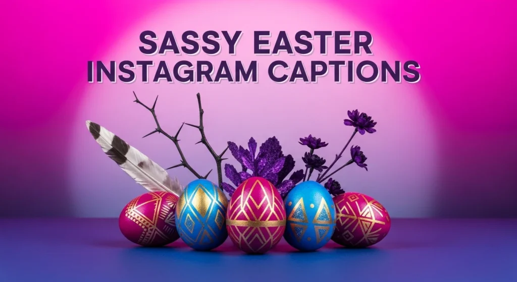 Sassy Easter Instagram Captions