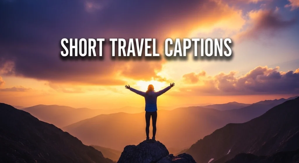 Short Travel Captions