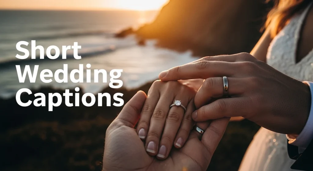 Short Wedding Captions