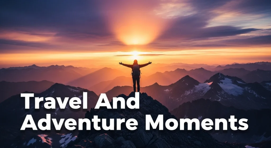 Travel And Adventure Moments