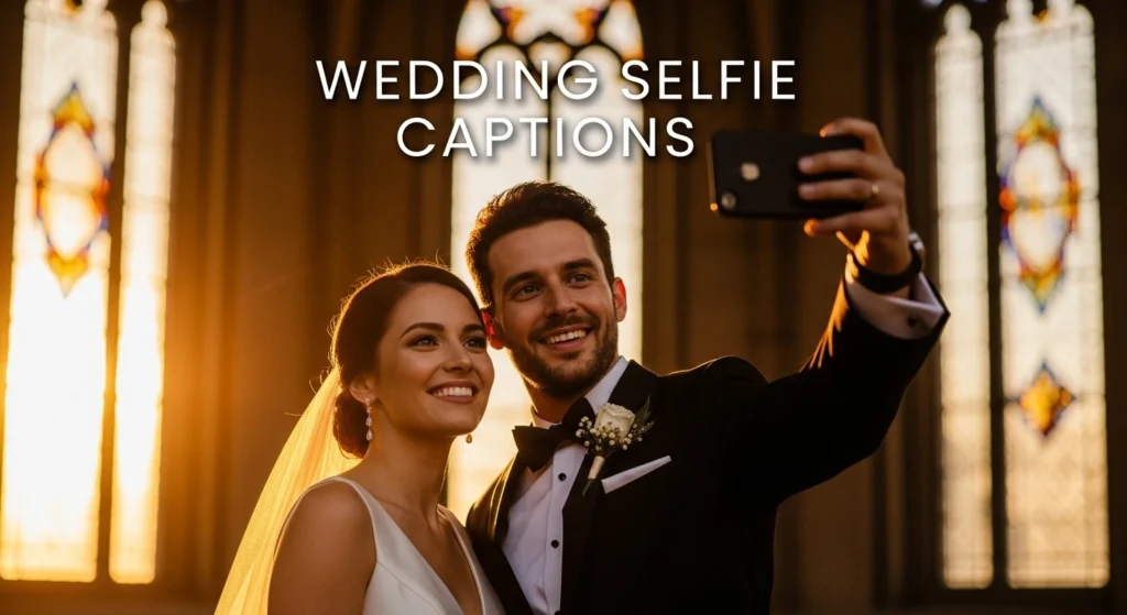 Wedding Selfie Captions
