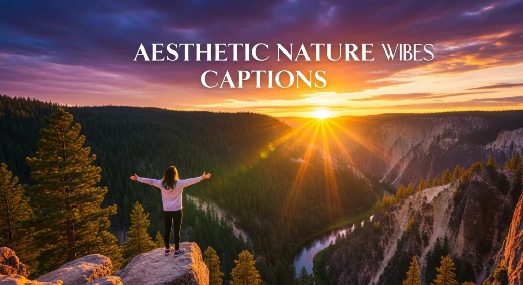 Aesthetic Nature Vibes Captions
