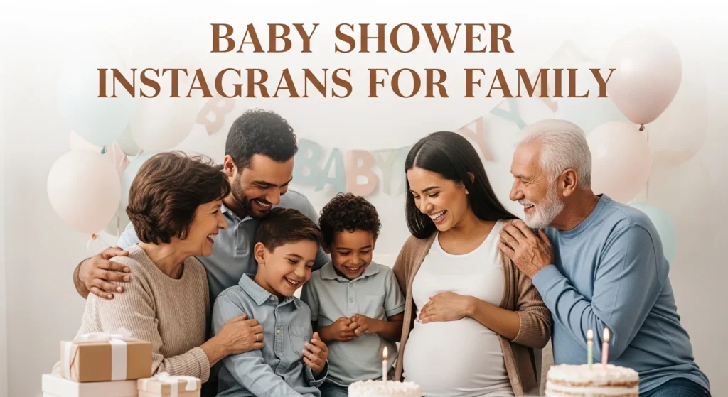Baby Shower Instagram Captions For Family