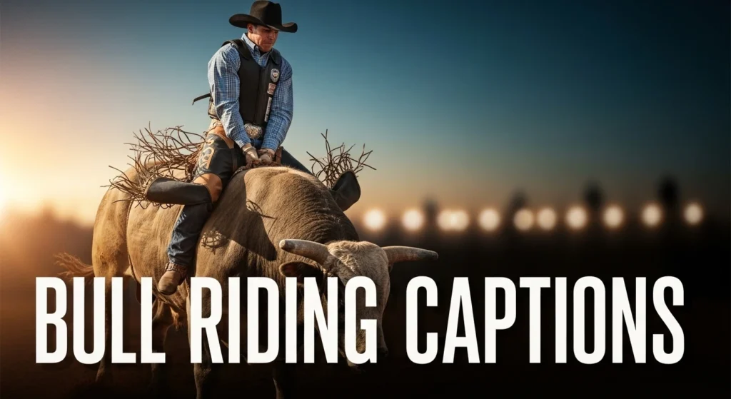 Bull Riding Captions