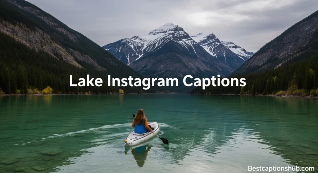 Lake Instagram Captions