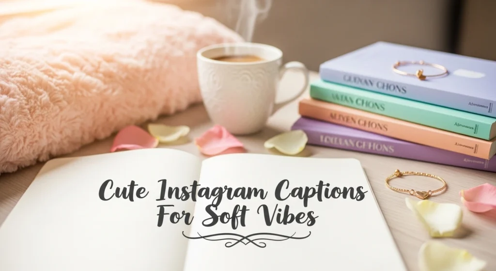 cute instagram captions for soft vibes