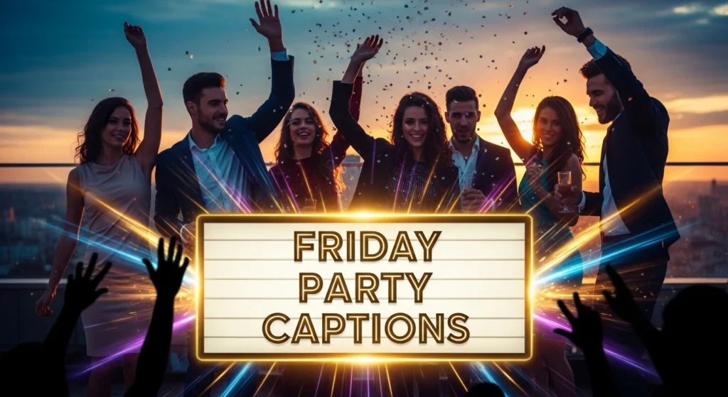 Friday Party Captions