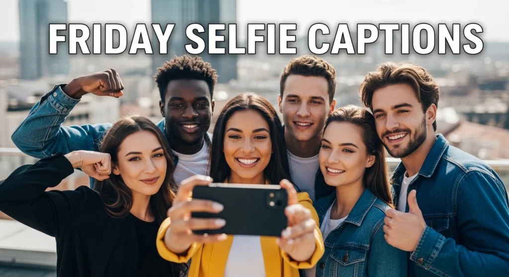 friday selfie captions