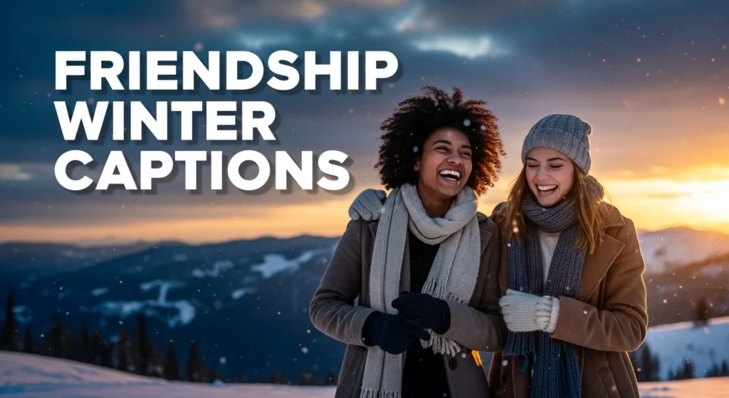 Friendship Winter Captions