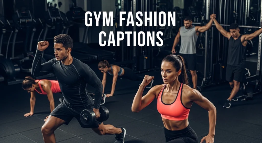 Gym Fashion Captions