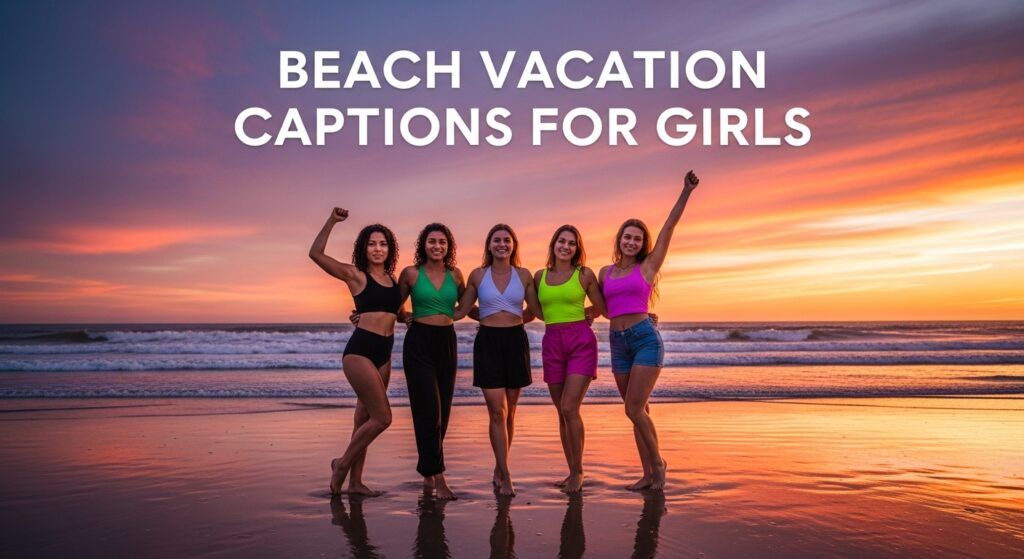 Beach Vacation Captions For Girls