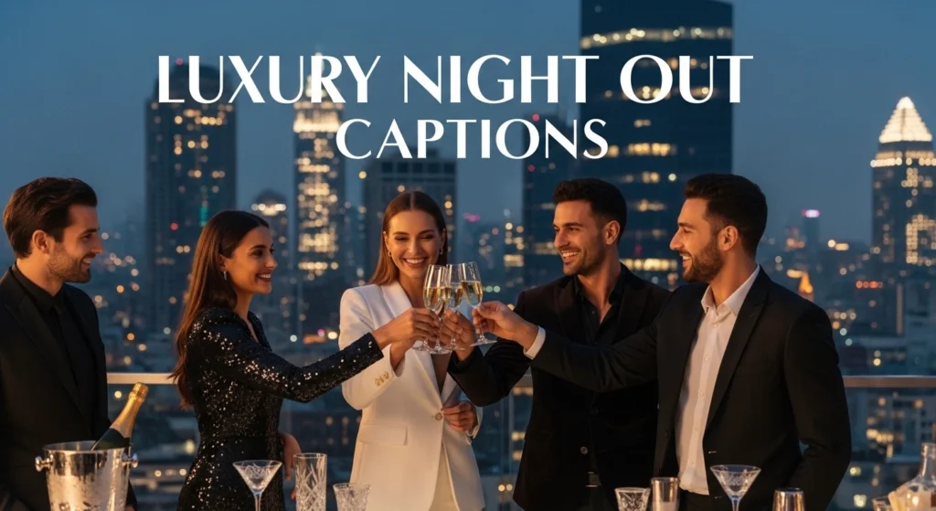 Luxury Night Out Captions