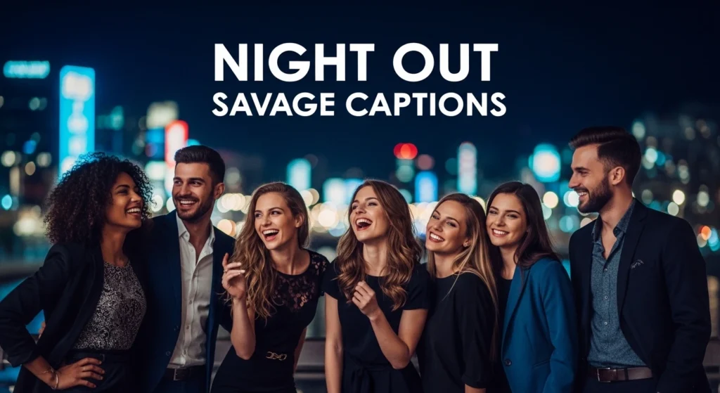 Night Out Savage Captions