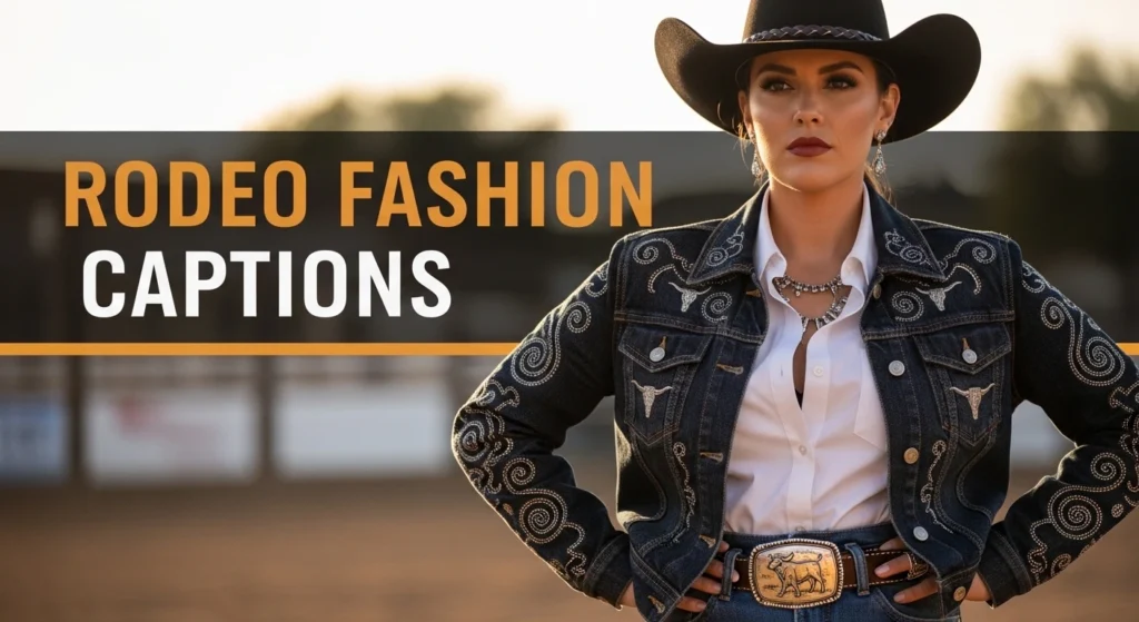 Rodeo Fashion Captions