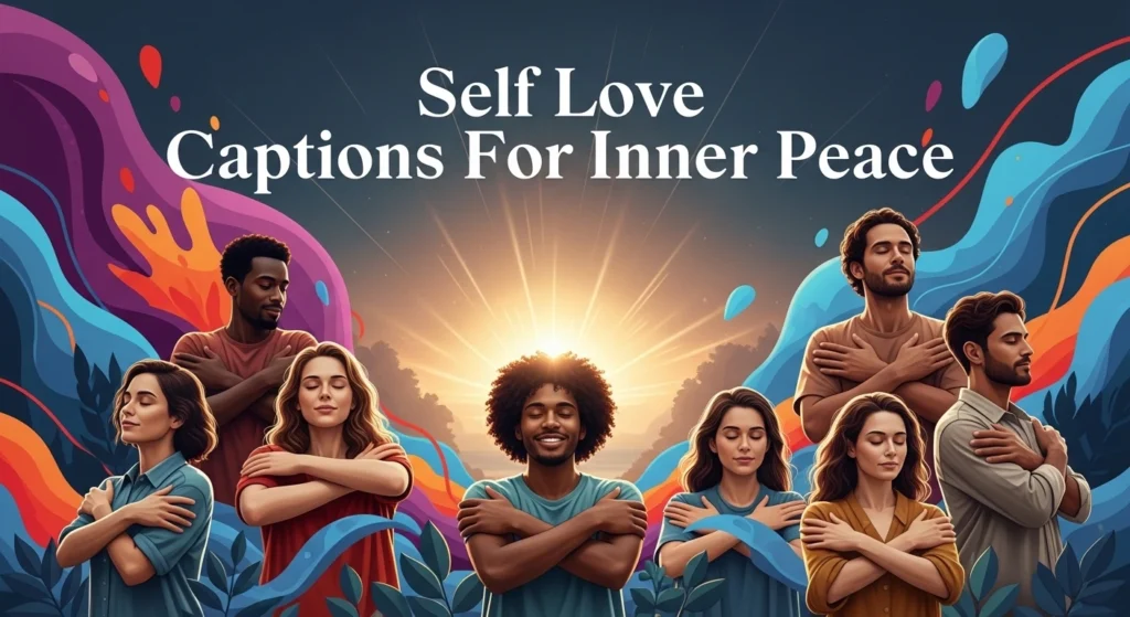 self love captions for inner peace
