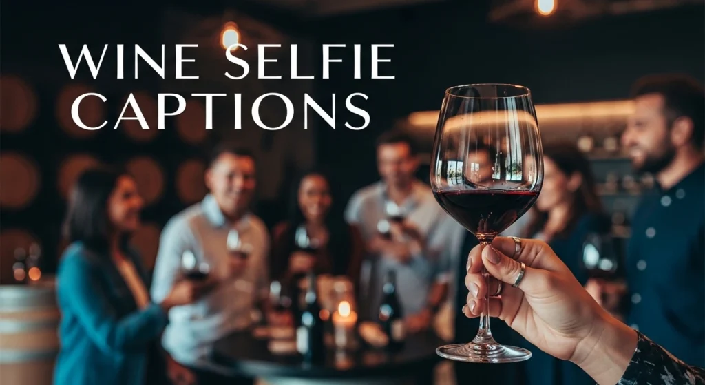 Wine Selfie Captions