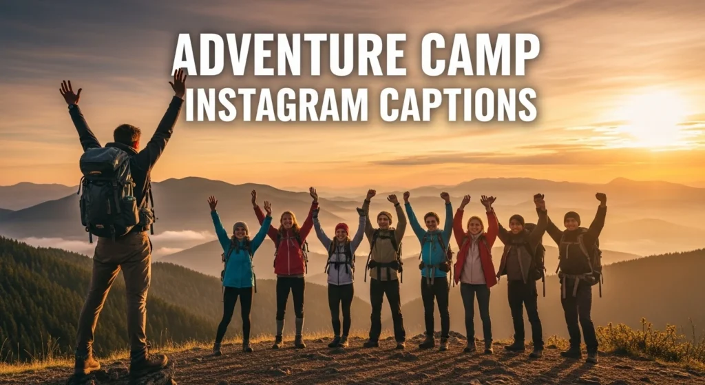 Adventure Camp Instagram Captions