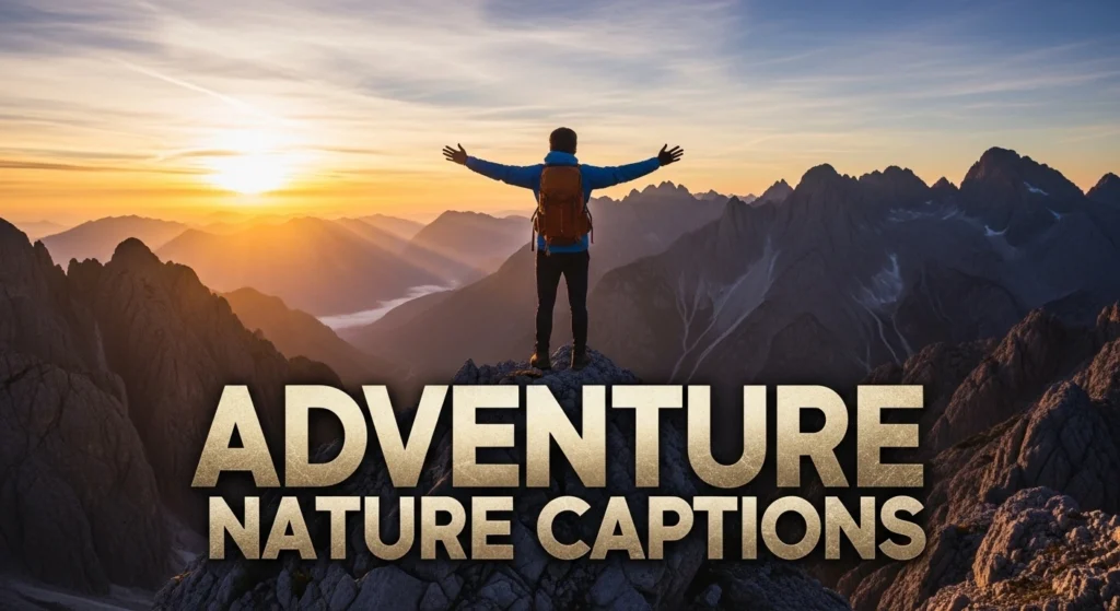 Adventure Nature Captions