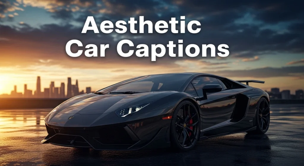 Aesthetic Car Captions