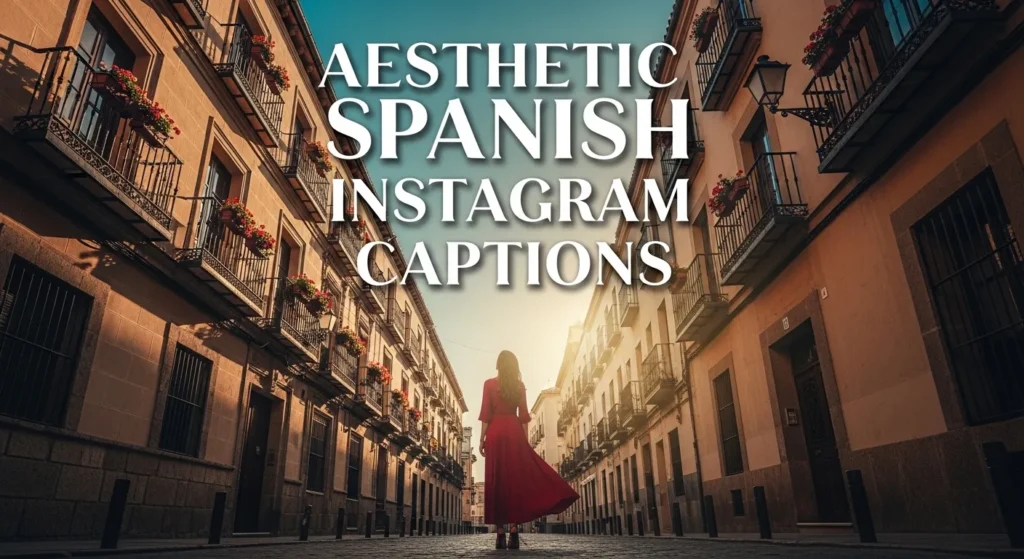 Aesthetic Spanish Instagram Captions