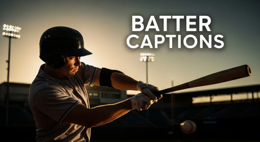 Batter Captions