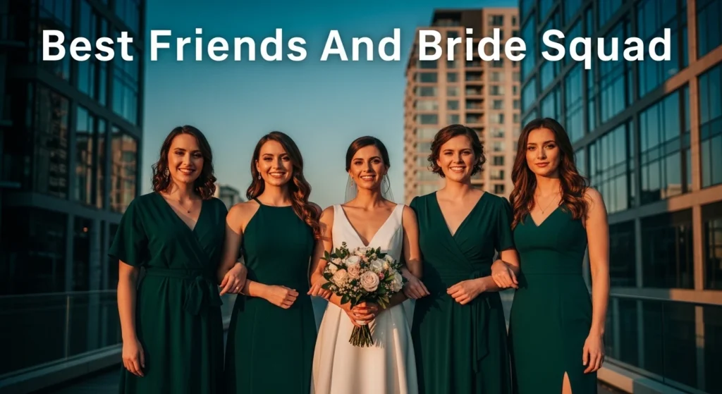Best Friends And Bride Squad