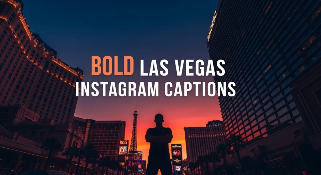 Bold Las Vegas Instagram Captions