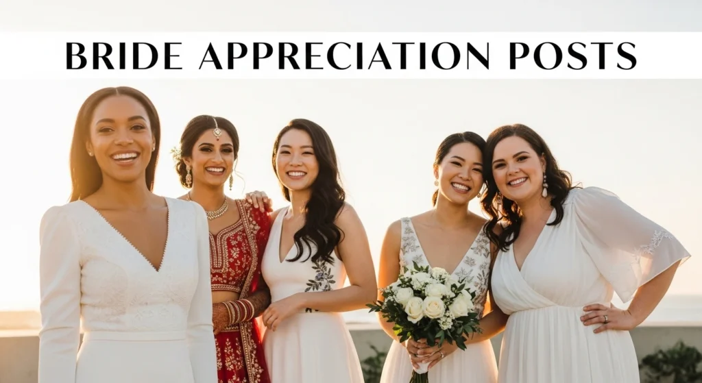 Bride Appreciation Posts