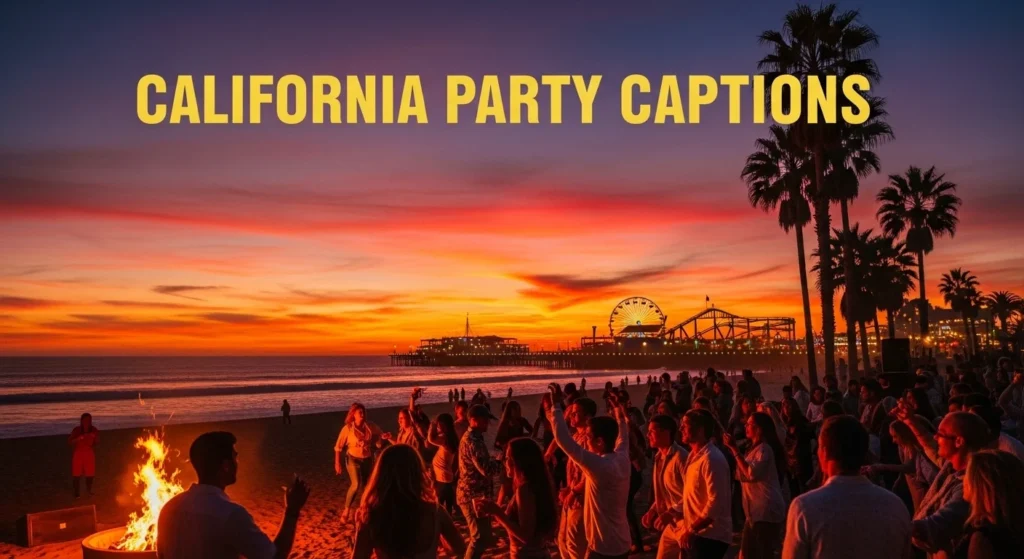 California Party Captions