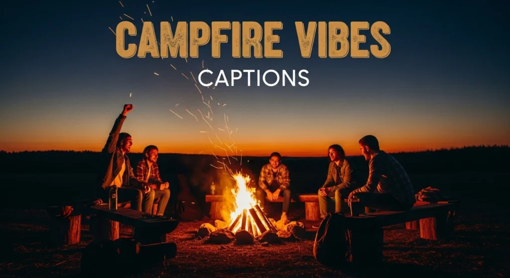 Campfire Vibes Captions