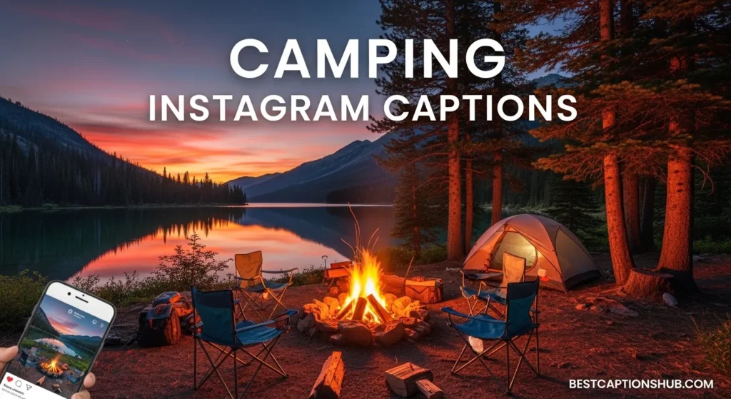 Camping Instagram Captions