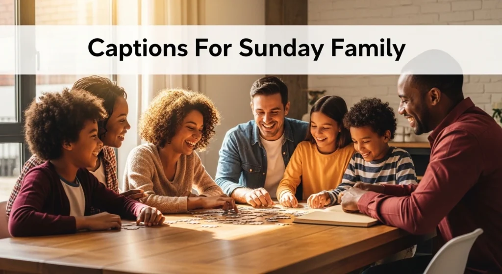 Captions For Sunday Family