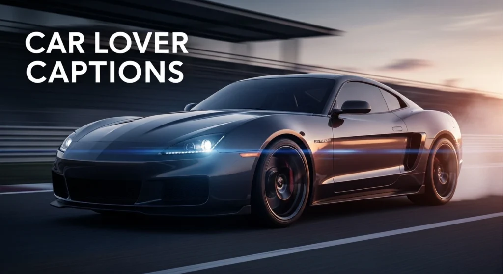 Car Lover Captions