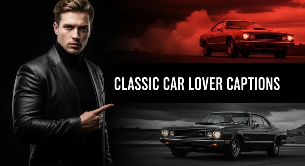 Classic Car Lover Captions